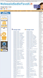 Mobile Screenshot of noleggiosedietavoli.it